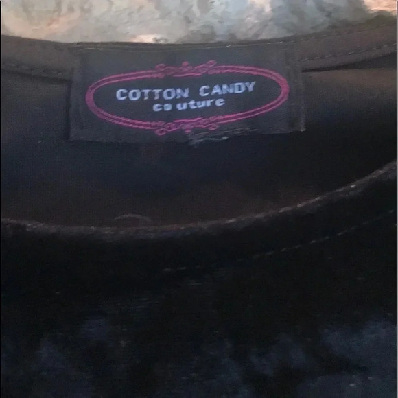 Cotton Candy Couture Velvet Top - Picture 5 of 5